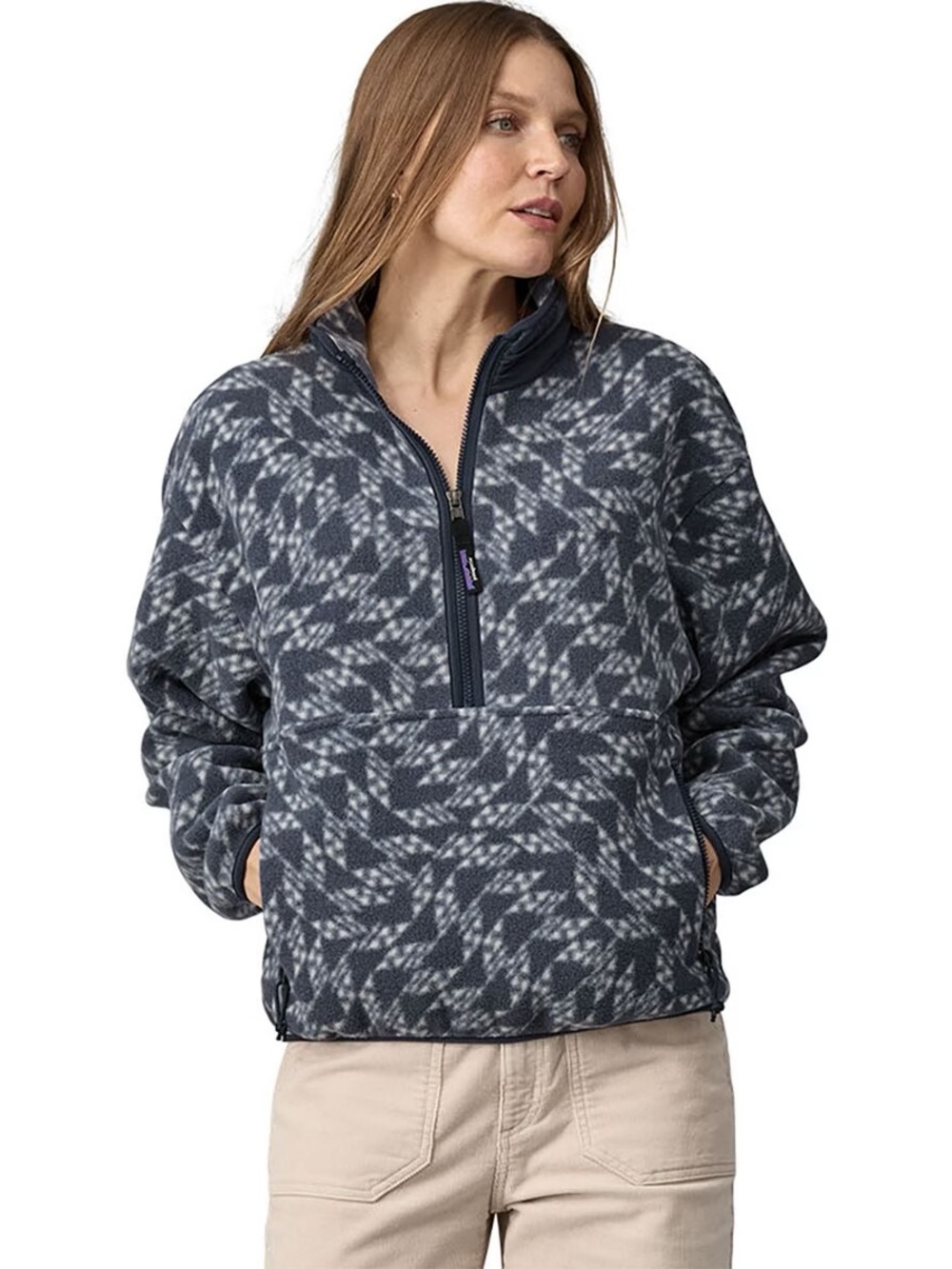 Patagonia Women's Synchilla Marsupial Half Zip Pullover Fleece